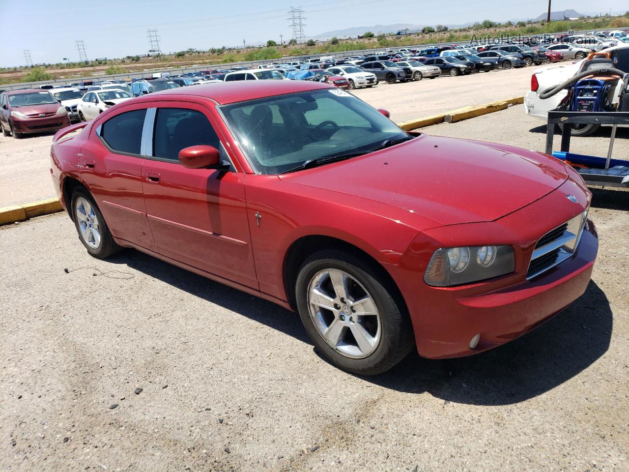 2010 Dodge Charger Sxt Красный vin: 2B3CA3CV8AH138242