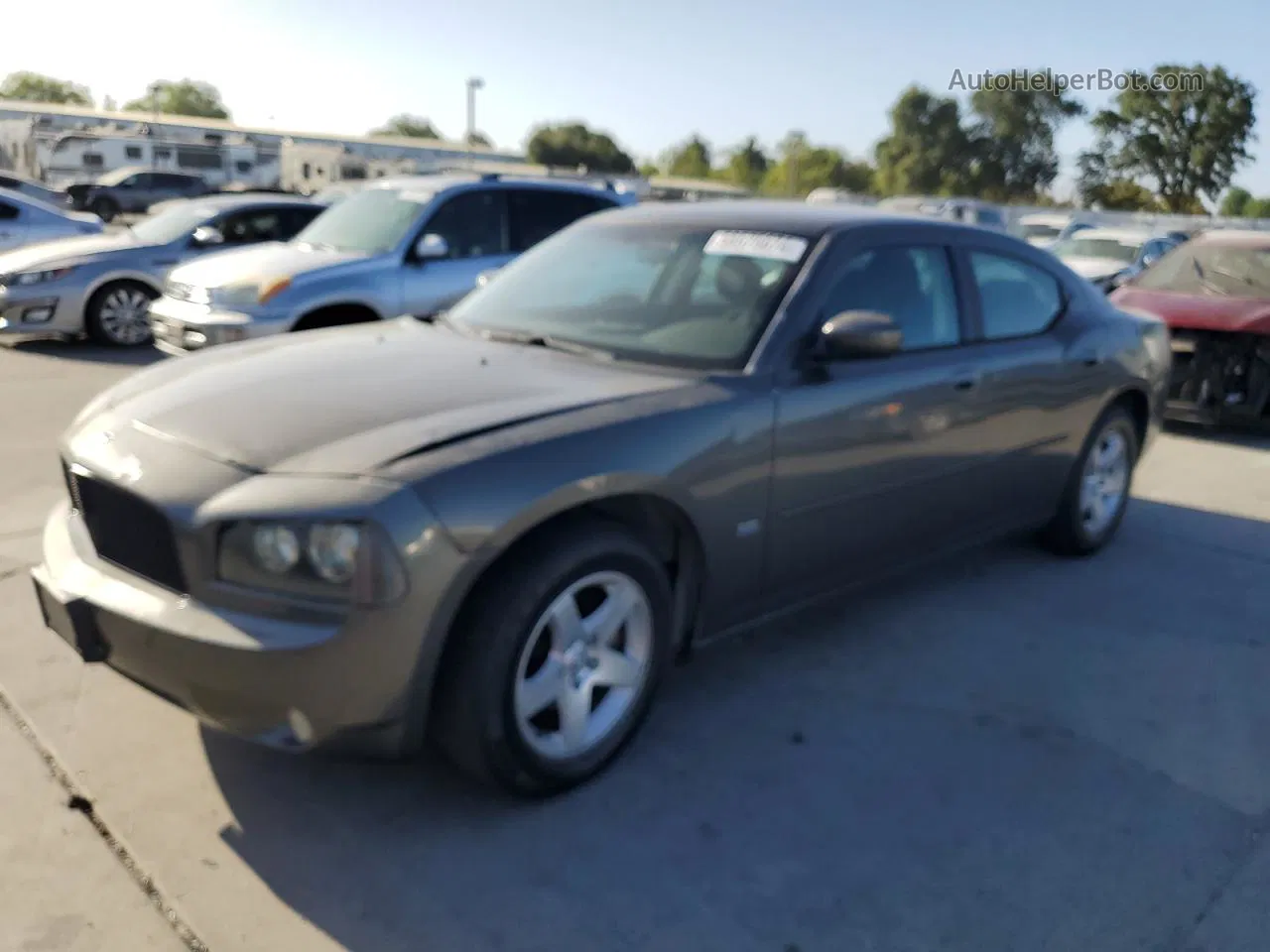 2010 Dodge Charger Sxt Gray vin: 2B3CA3CV8AH180801