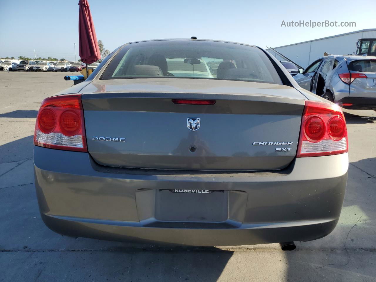 2010 Dodge Charger Sxt Gray vin: 2B3CA3CV8AH180801