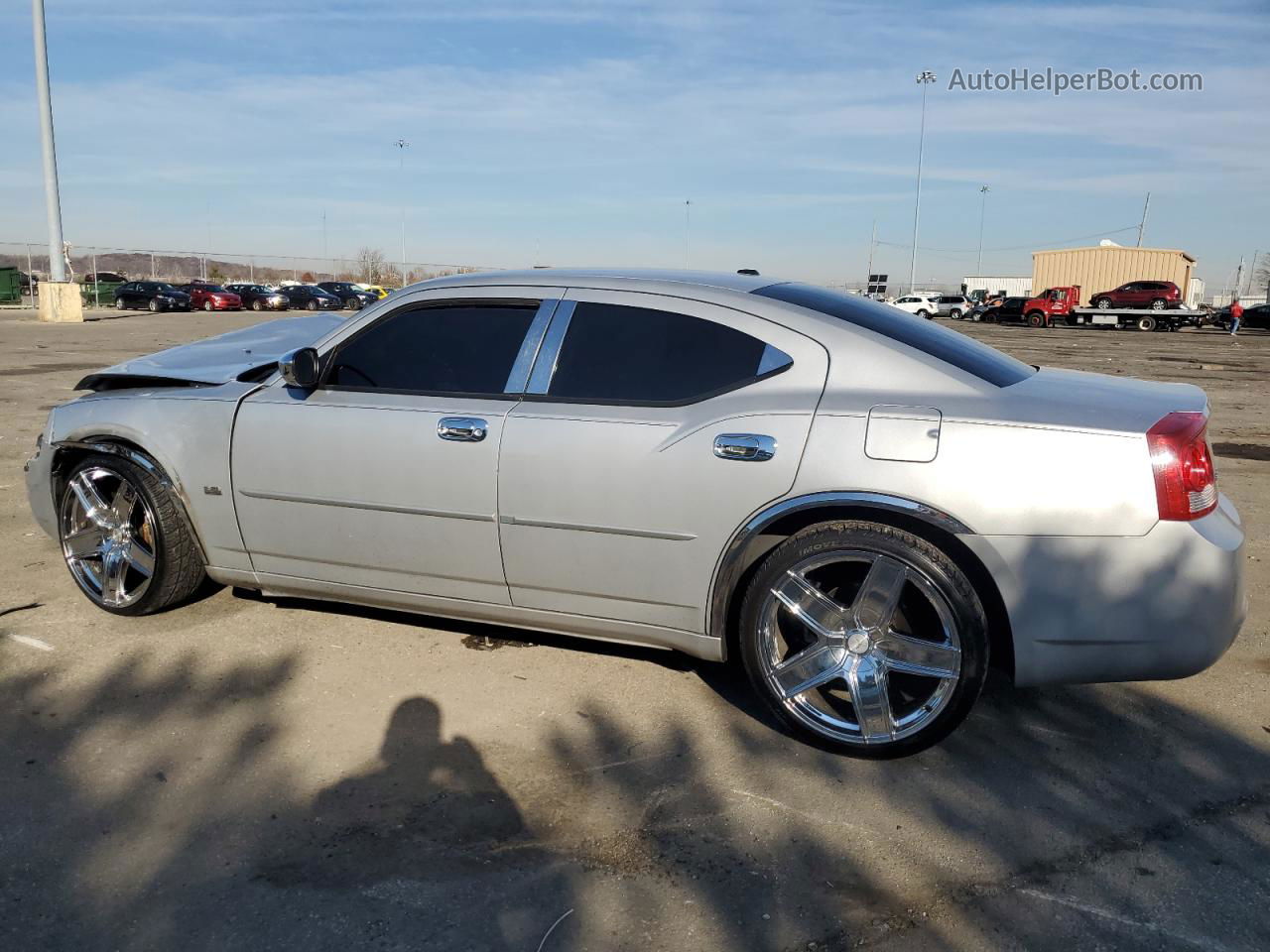 2010 Dodge Charger Sxt Silver vin: 2B3CA3CV8AH214445