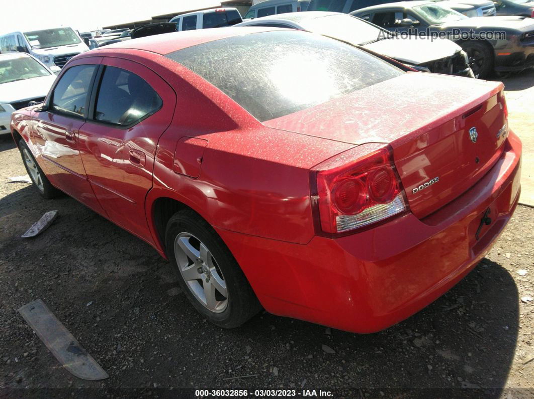 2010 Dodge Charger Sxt Red vin: 2B3CA3CV8AH222237