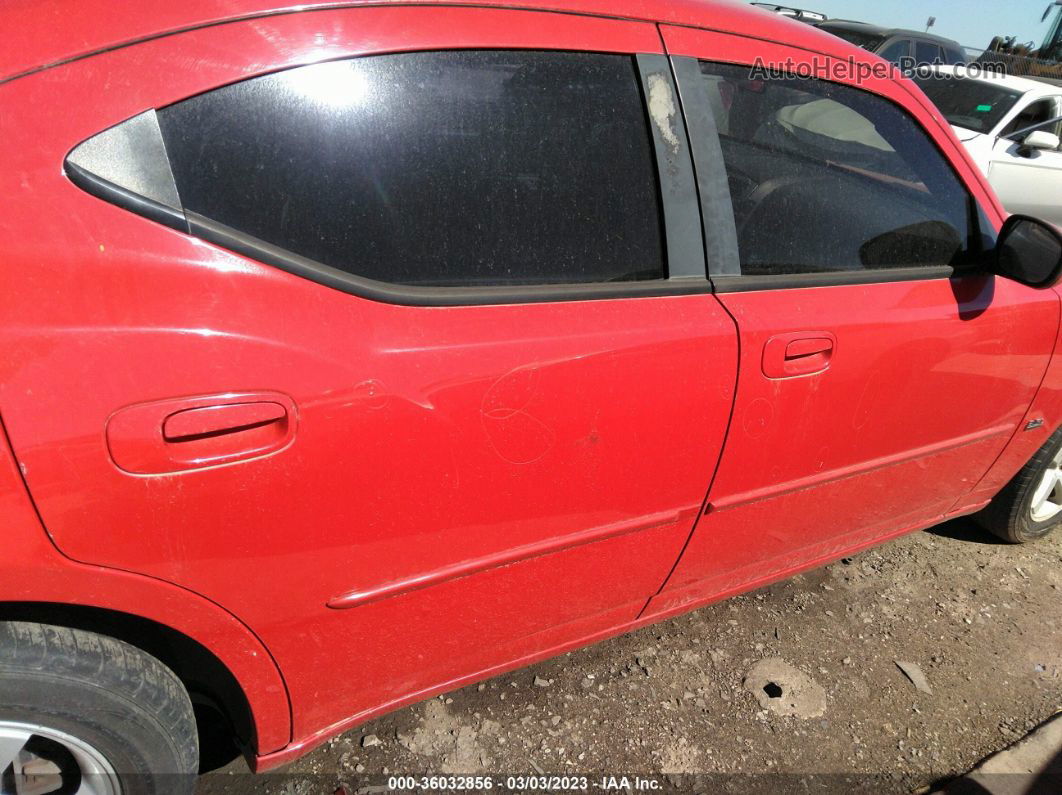 2010 Dodge Charger Sxt Red vin: 2B3CA3CV8AH222237