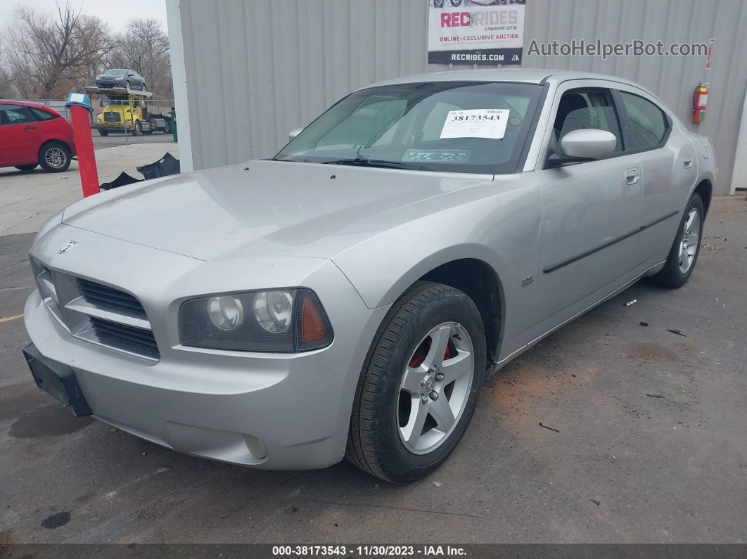 2010 Dodge Charger Sxt Silver vin: 2B3CA3CV8AH234016