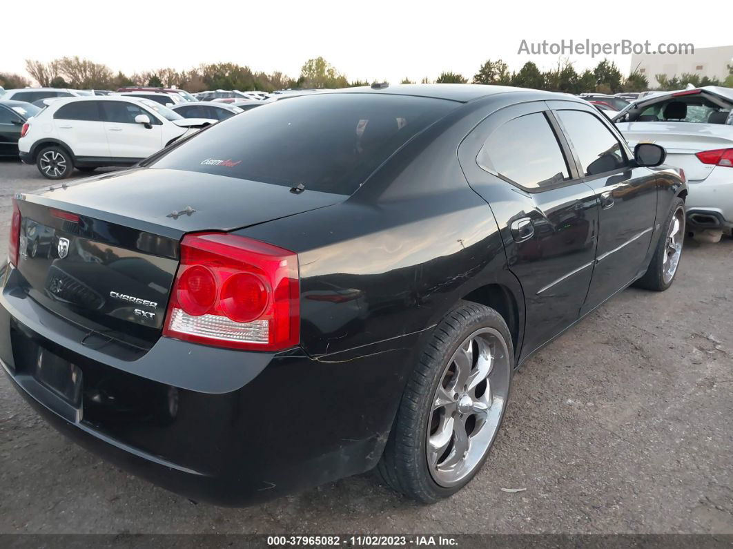 2010 Dodge Charger Sxt Black vin: 2B3CA3CV8AH242763