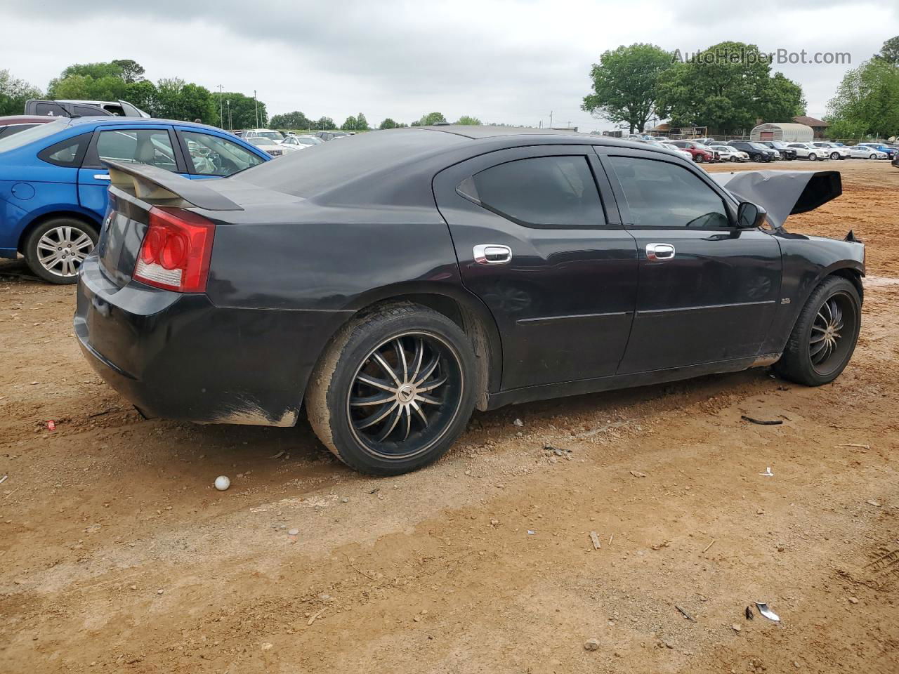 2010 Dodge Charger Sxt Black vin: 2B3CA3CV8AH287444