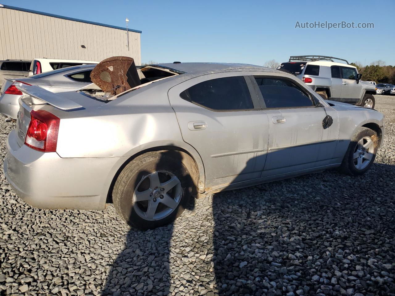 2010 Dodge Charger Sxt Silver vin: 2B3CA3CV8AH307501