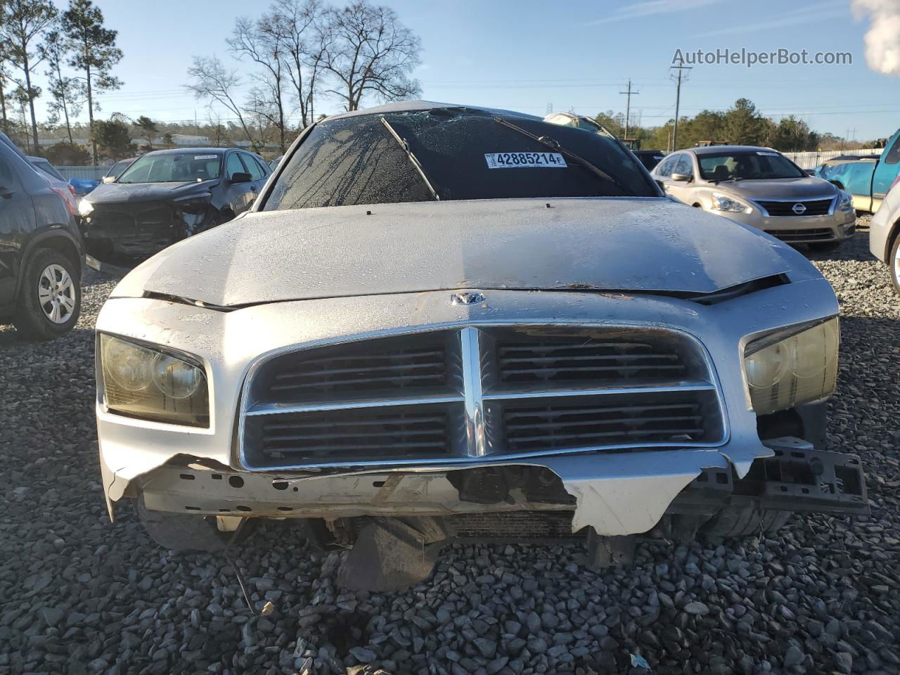 2010 Dodge Charger Sxt Silver vin: 2B3CA3CV8AH307501