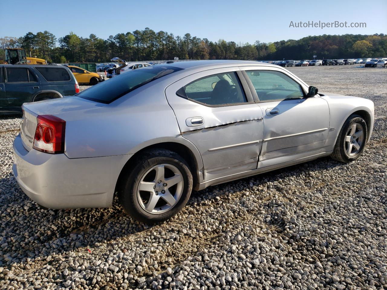 2010 Dodge Charger Sxt Silver vin: 2B3CA3CV8AH310365