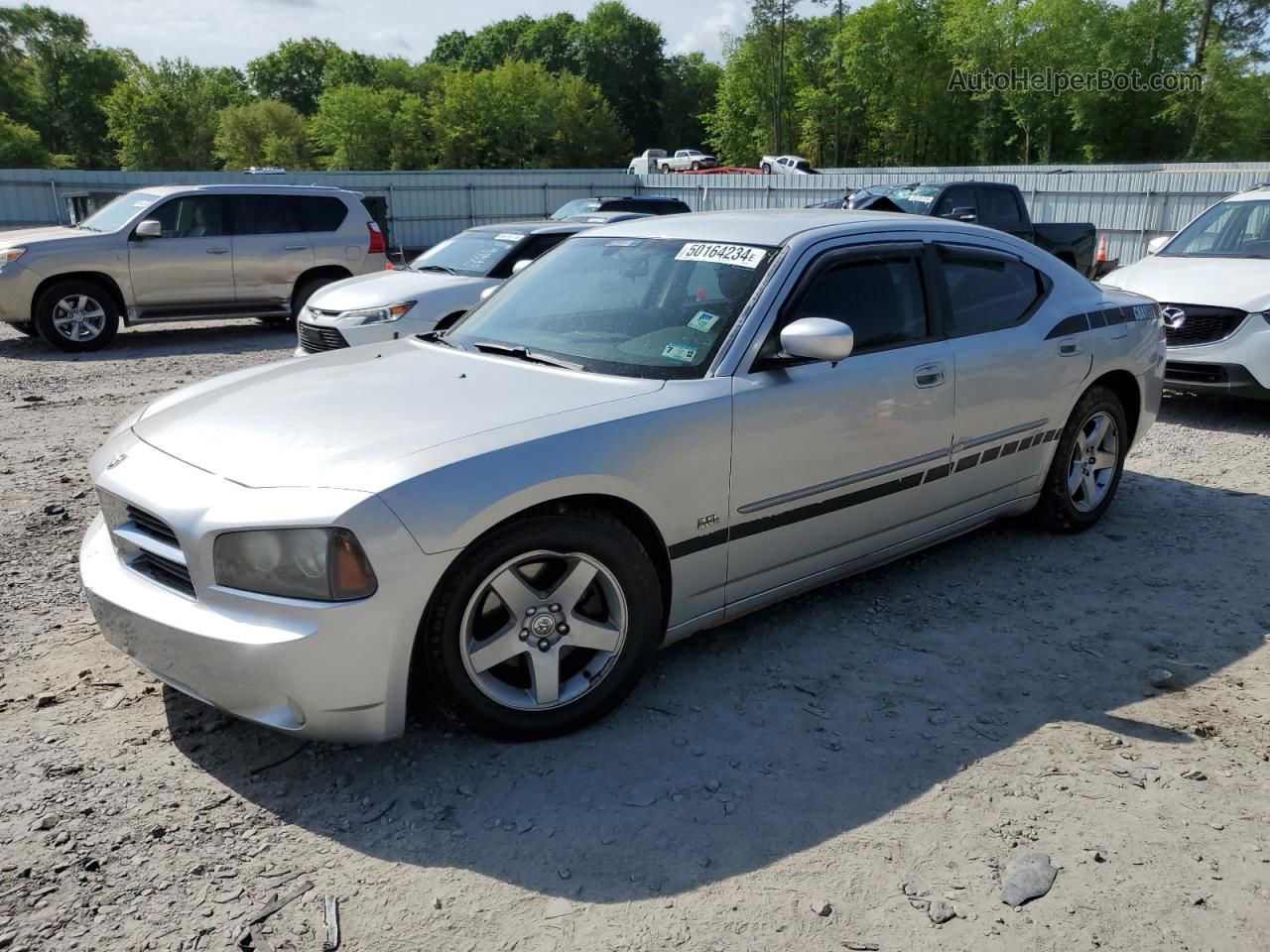 2010 Dodge Charger Sxt Silver vin: 2B3CA3CV9AH168348