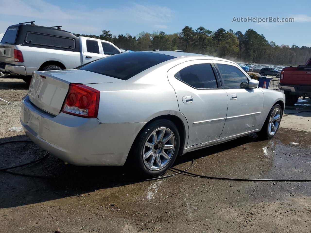 2010 Dodge Charger Sxt Silver vin: 2B3CA3CV9AH186834