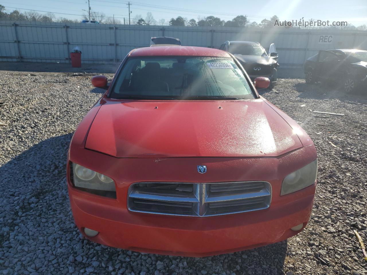 2010 Dodge Charger Sxt Red vin: 2B3CA3CV9AH201753