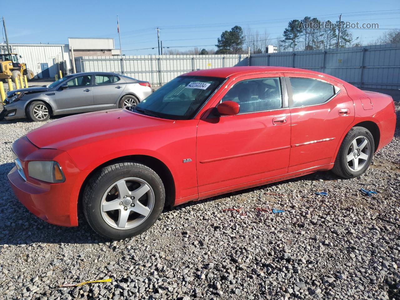 2010 Dodge Charger Sxt Красный vin: 2B3CA3CV9AH201753