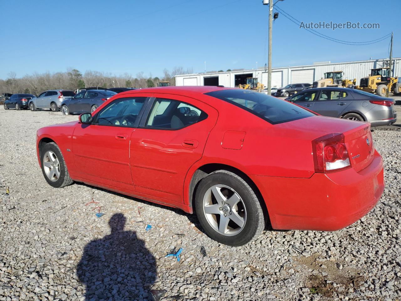 2010 Dodge Charger Sxt Красный vin: 2B3CA3CV9AH201753