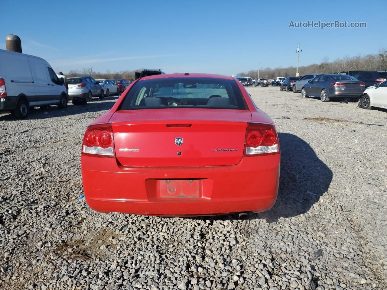 2010 Dodge Charger Sxt Красный vin: 2B3CA3CV9AH201753