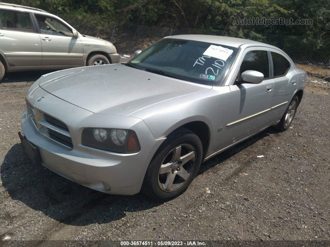 2010 Dodge Charger Sxt Silver vin: 2B3CA3CV9AH210193