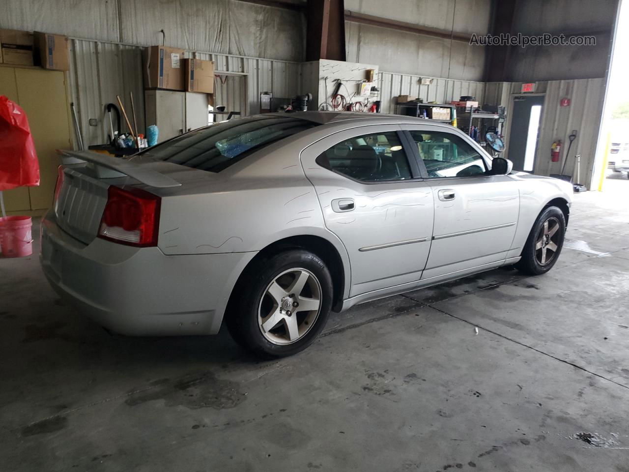 2010 Dodge Charger Sxt Silver vin: 2B3CA3CV9AH210470