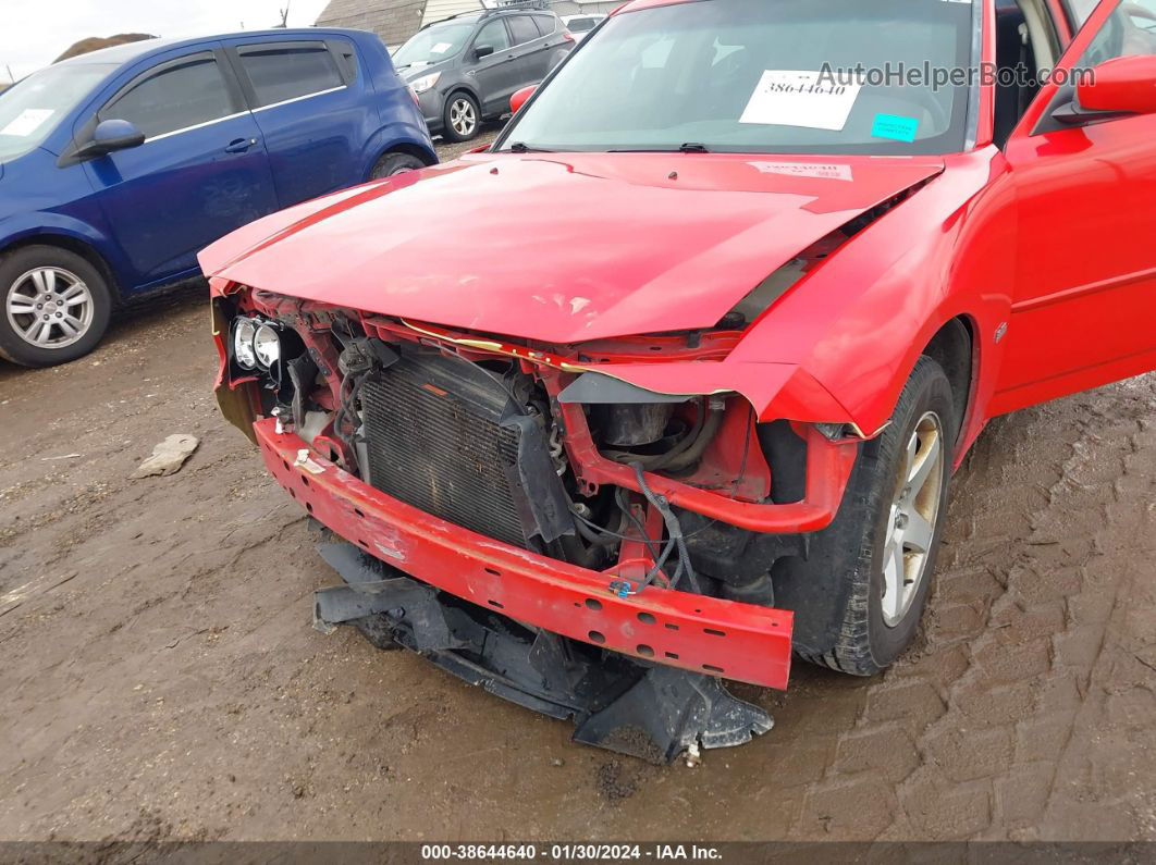 2010 Dodge Charger Sxt Red vin: 2B3CA3CV9AH211666