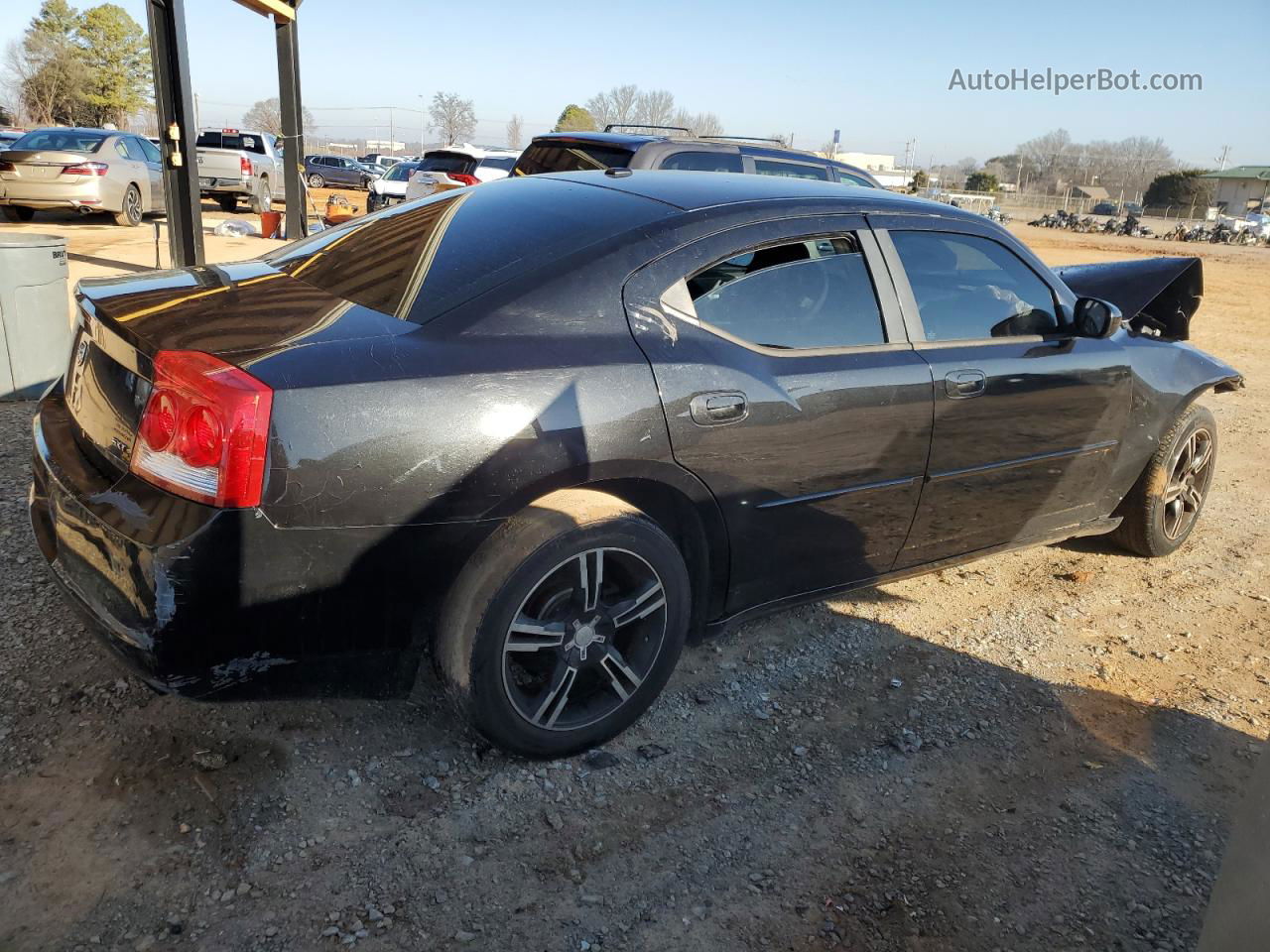 2010 Dodge Charger Sxt Black vin: 2B3CA3CV9AH227978