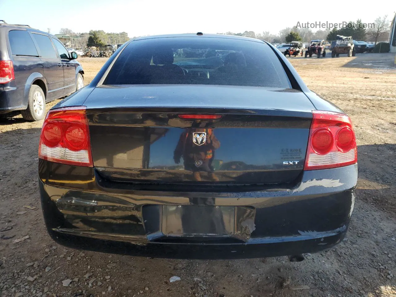 2010 Dodge Charger Sxt Black vin: 2B3CA3CV9AH227978