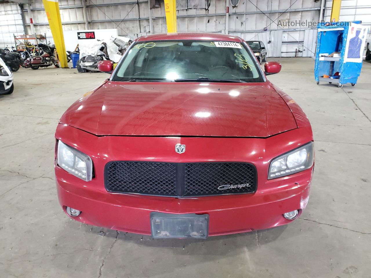 2010 Dodge Charger Sxt Red vin: 2B3CA3CV9AH251844