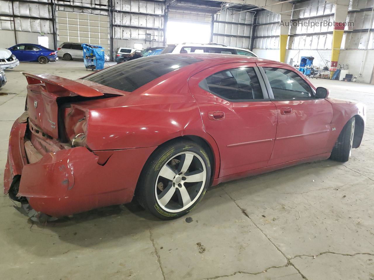 2010 Dodge Charger Sxt Red vin: 2B3CA3CV9AH251844