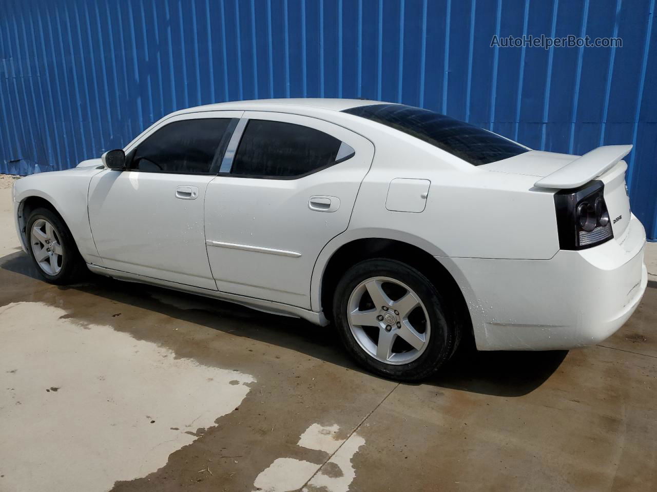 2010 Dodge Charger Sxt White vin: 2B3CA3CV9AH263833