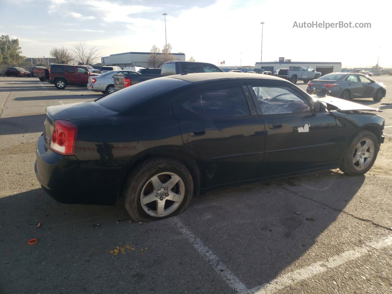 2010 Dodge Charger Sxt Black vin: 2B3CA3CV9AH299361