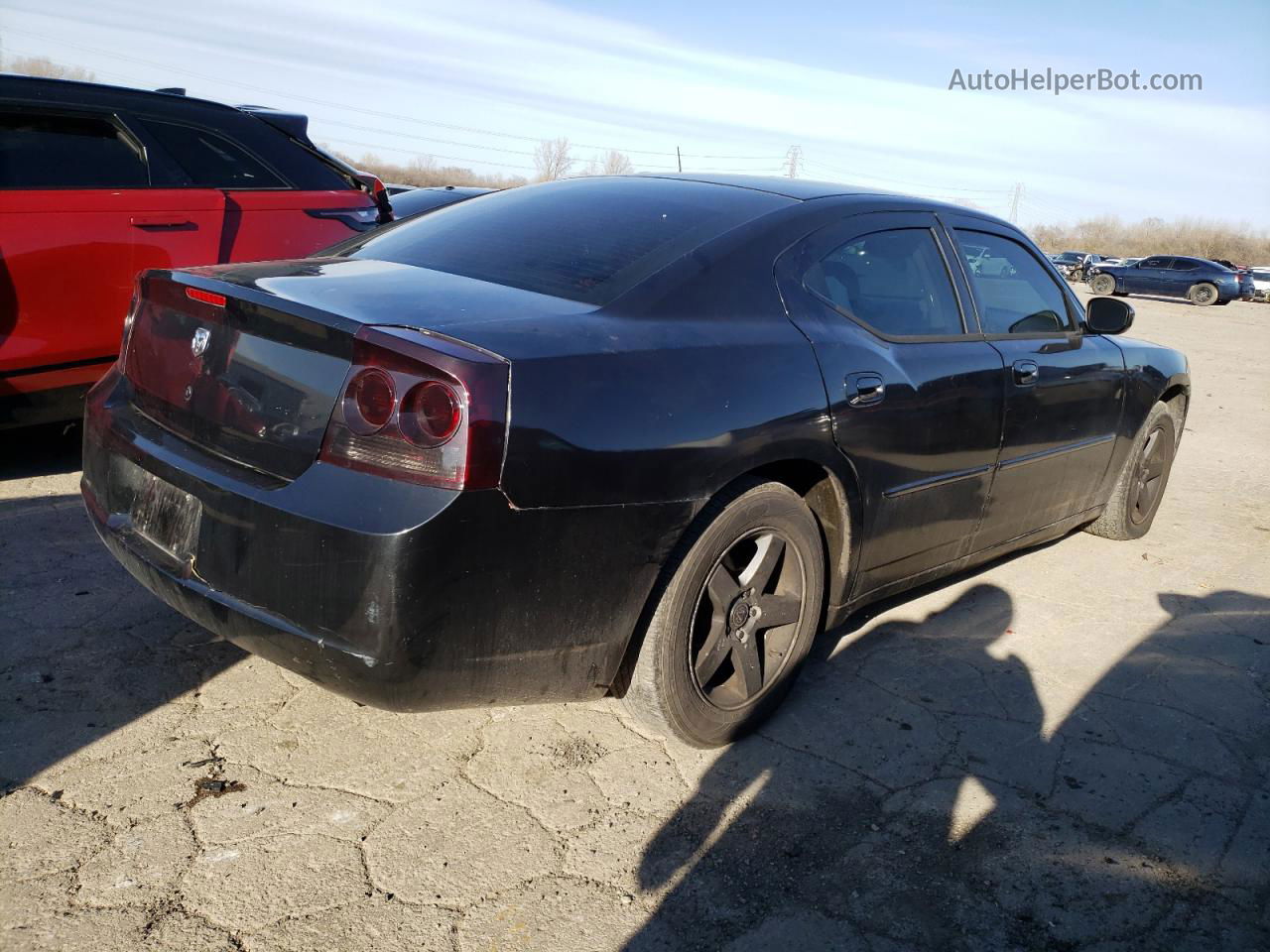 2010 Dodge Charger Sxt Black vin: 2B3CA3CV9AH310925