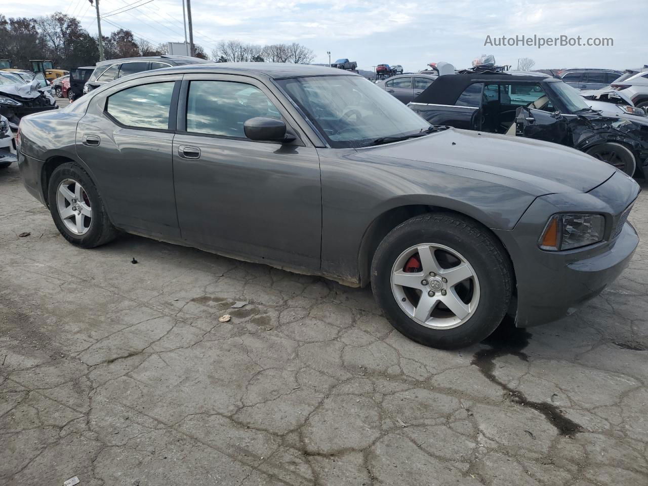 2010 Dodge Charger Sxt Gray vin: 2B3CA3CVXAH196305