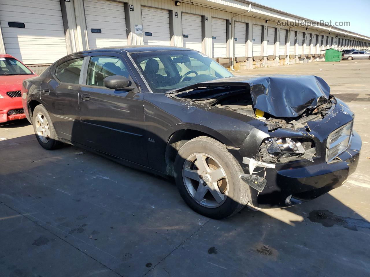 2010 Dodge Charger Sxt Black vin: 2B3CA3CVXAH196904