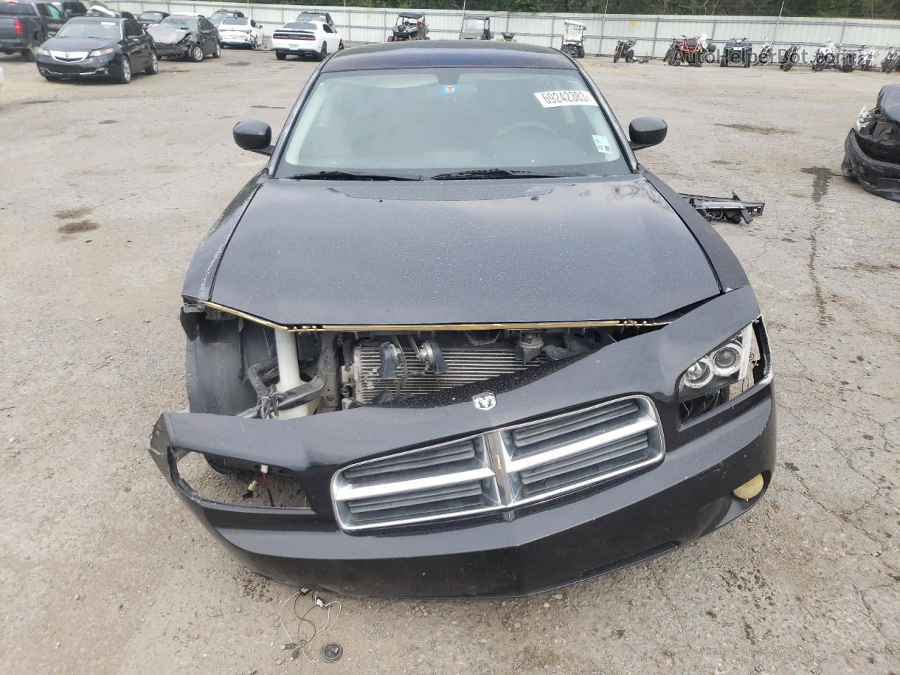 2010 Dodge Charger Sxt Black vin: 2B3CA3CVXAH227603