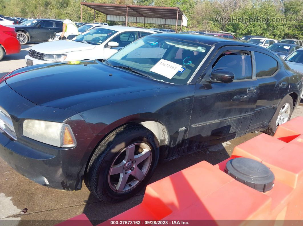 2010 Dodge Charger Sxt Black vin: 2B3CA3CVXAH234227