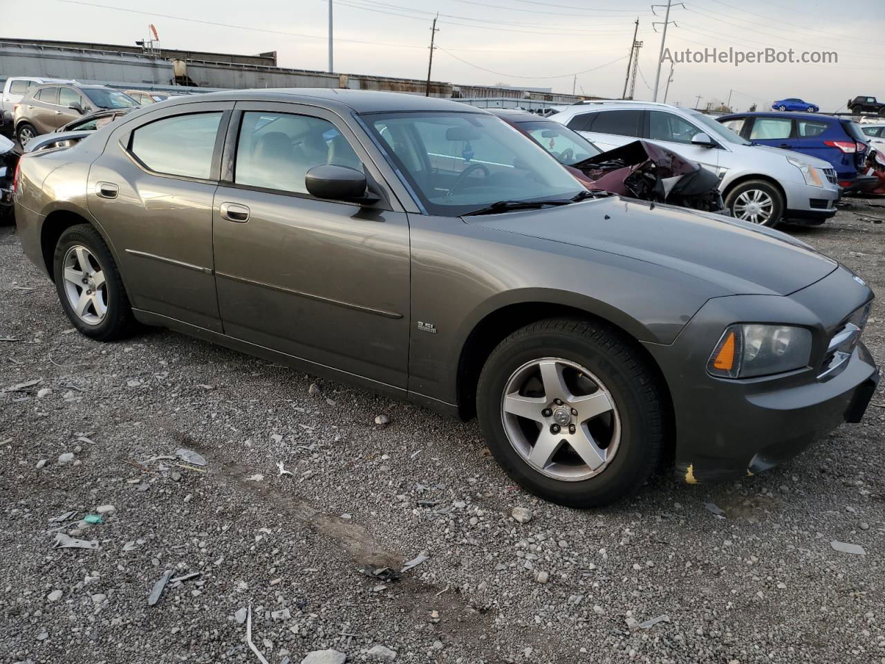 2010 Dodge Charger Sxt Brown vin: 2B3CA3CVXAH239993