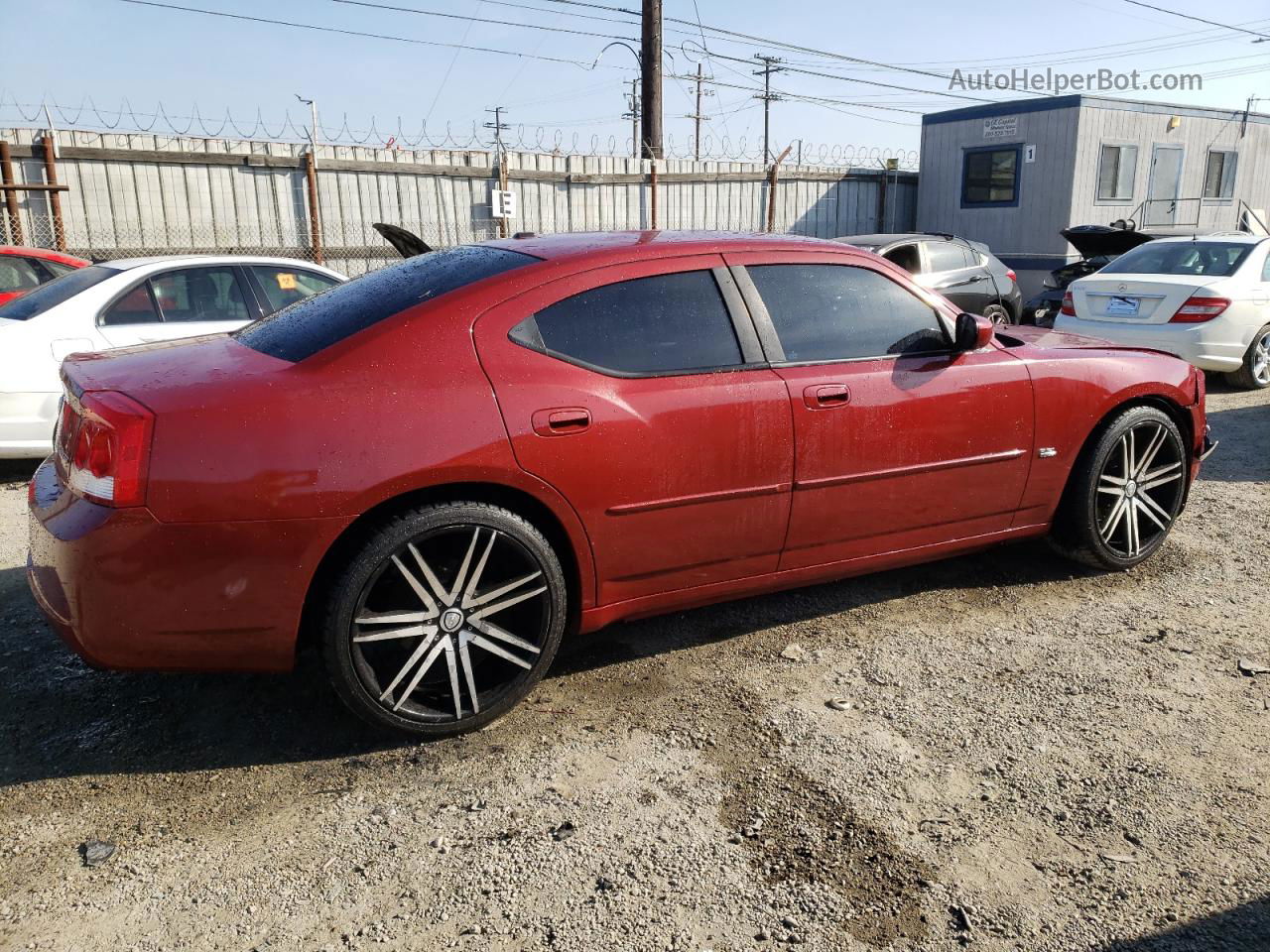 2010 Dodge Charger Sxt Burgundy vin: 2B3CA3CVXAH252291