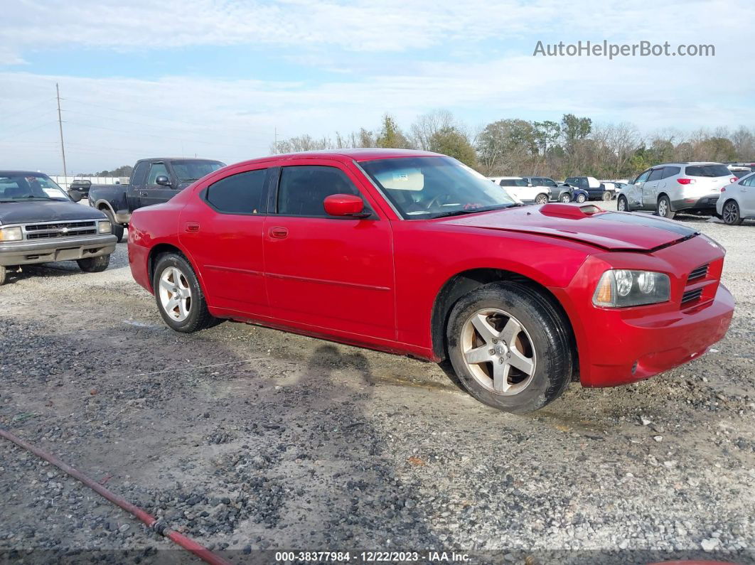 2010 Dodge Charger Sxt Red vin: 2B3CA3CVXAH275022