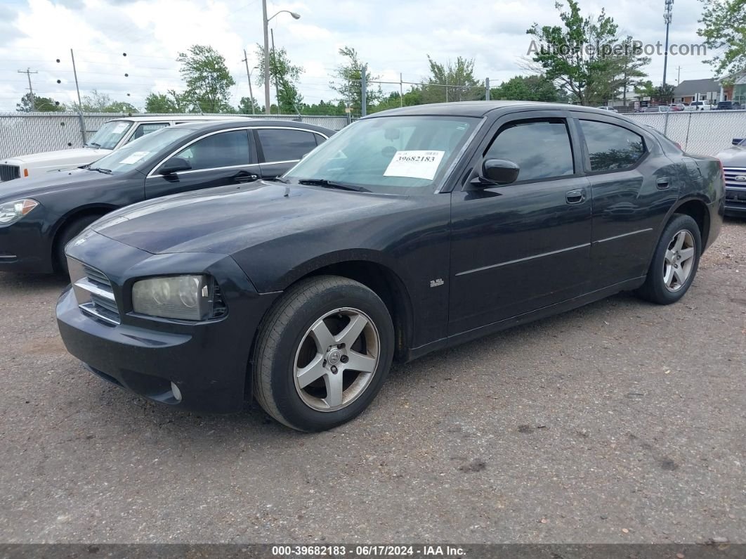 2010 Dodge Charger Sxt Black vin: 2B3CA3CVXAH302459