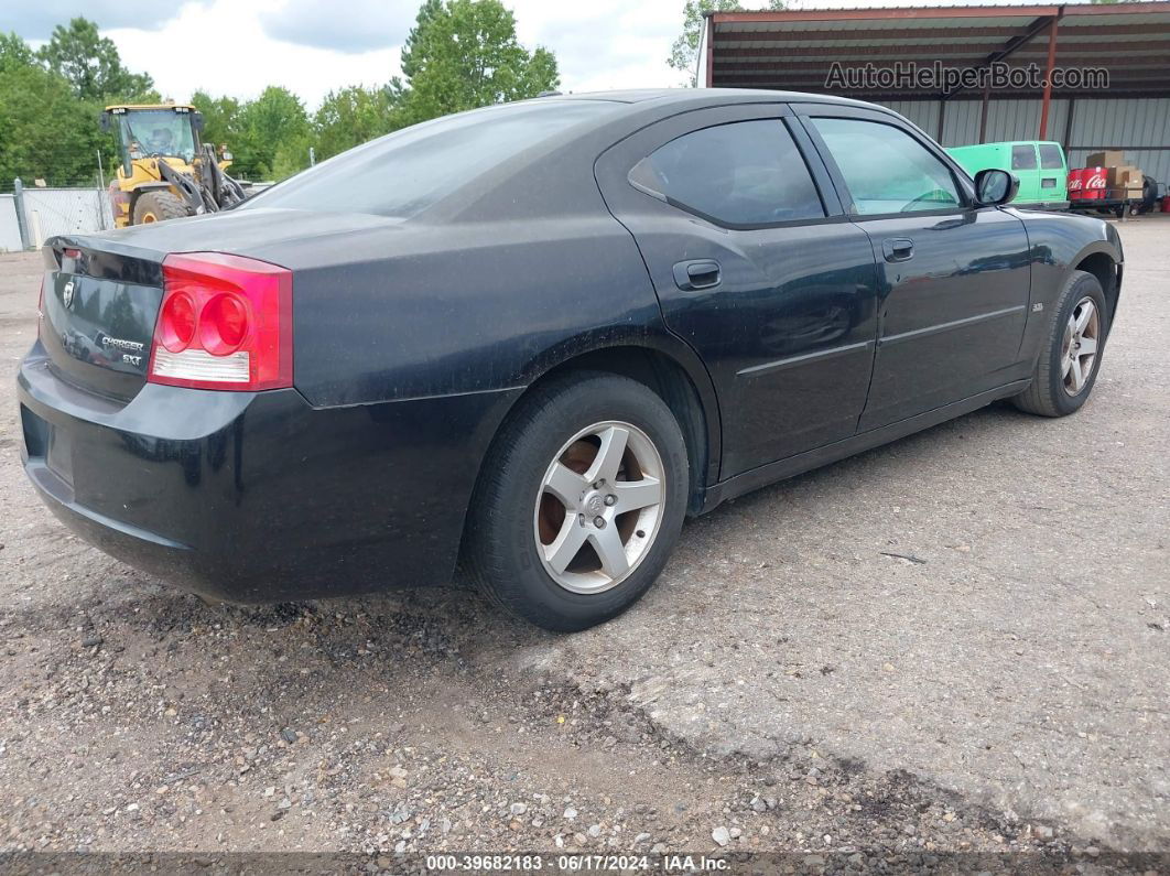 2010 Dodge Charger Sxt Black vin: 2B3CA3CVXAH302459