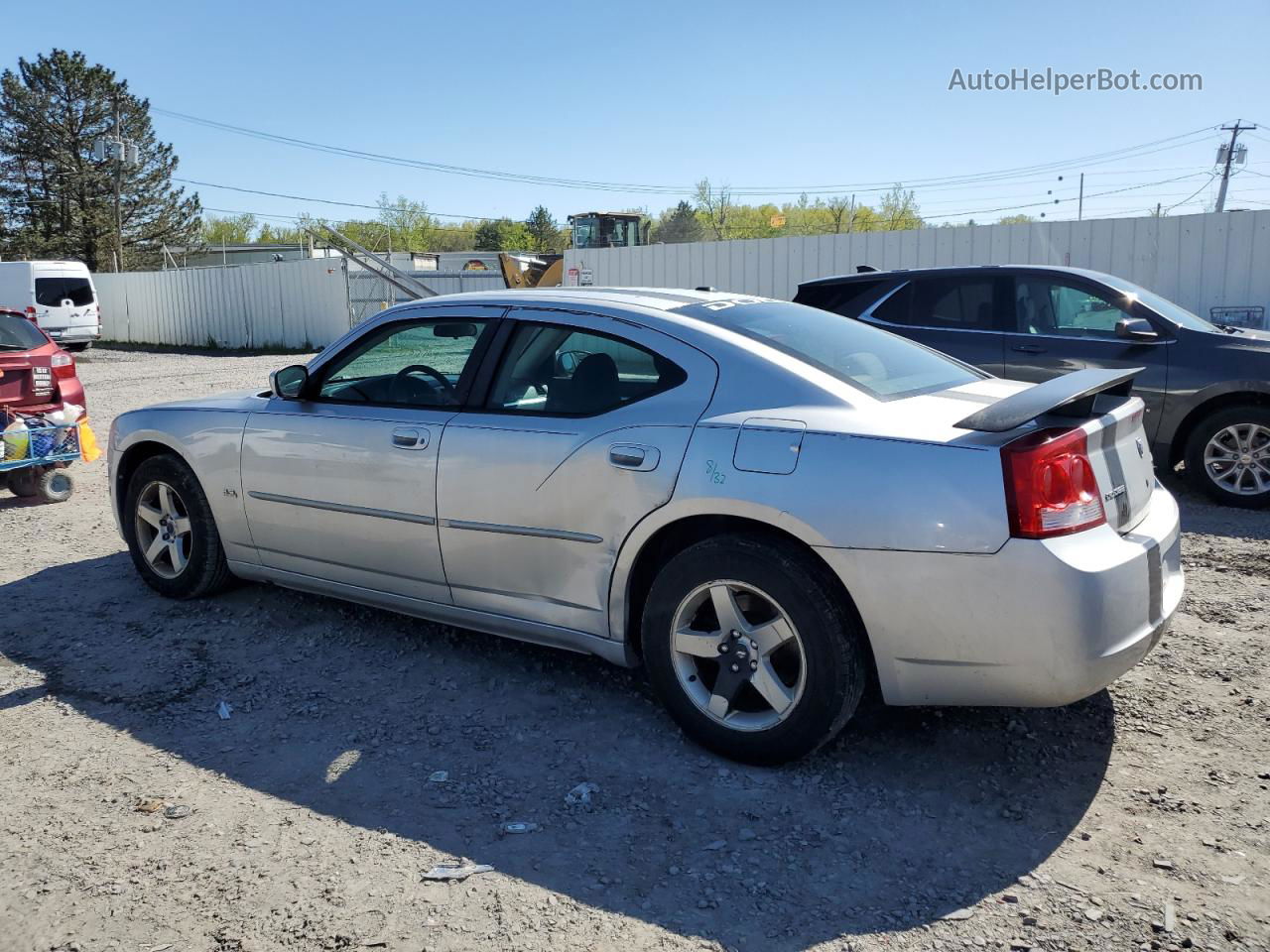 2010 Dodge Charger Sxt Silver vin: 2B3CA3CVXAH310545