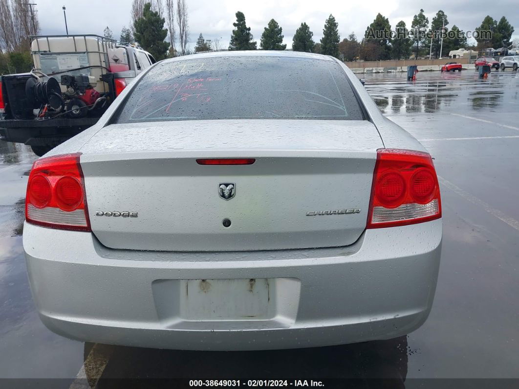 2010 Dodge Charger   Silver vin: 2B3CA4CD0AH237747