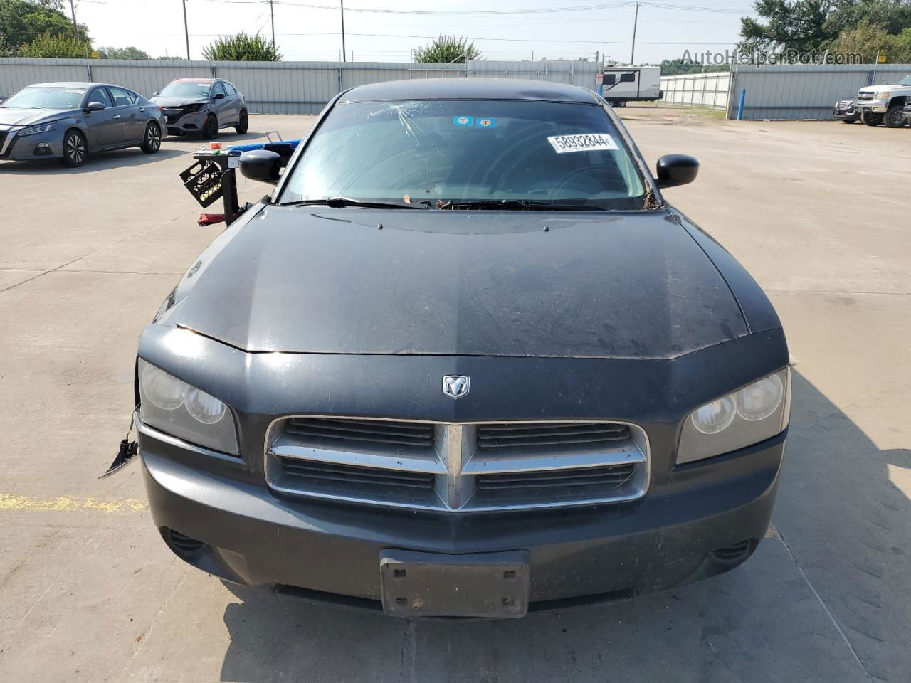 2010 Dodge Charger  Black vin: 2B3CA4CD2AH143692