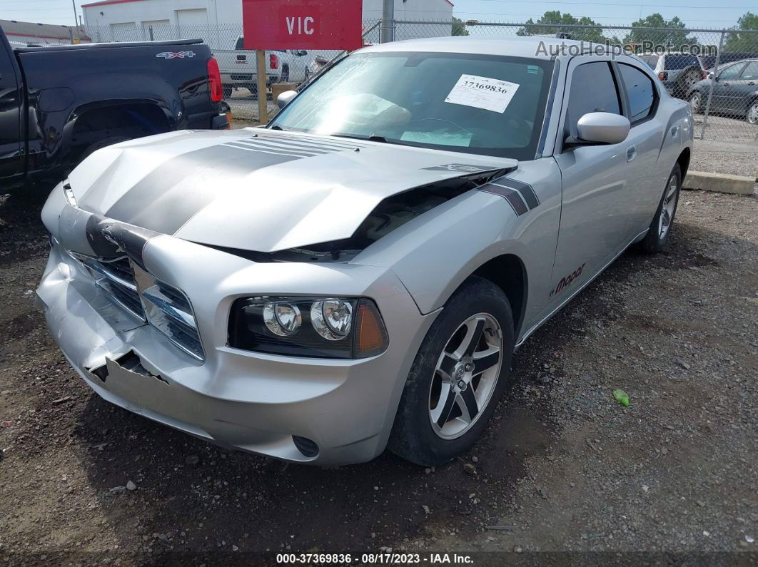 2010 Dodge Charger Silver vin: 2B3CA4CD2AH215622