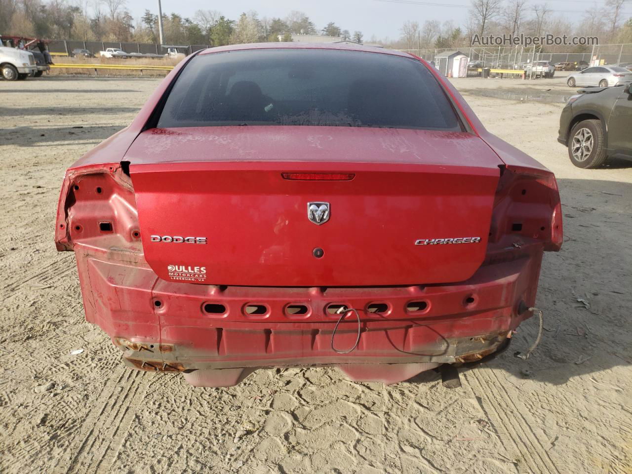 2010 Dodge Charger  Red vin: 2B3CA4CD3AH240450