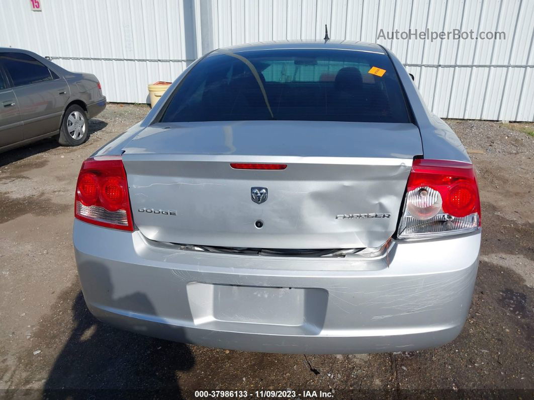 2010 Dodge Charger Silver vin: 2B3CA4CD4AH156458