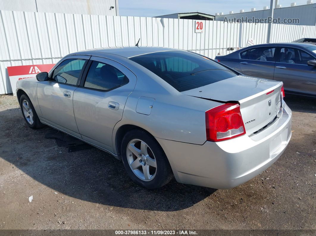 2010 Dodge Charger Silver vin: 2B3CA4CD4AH156458