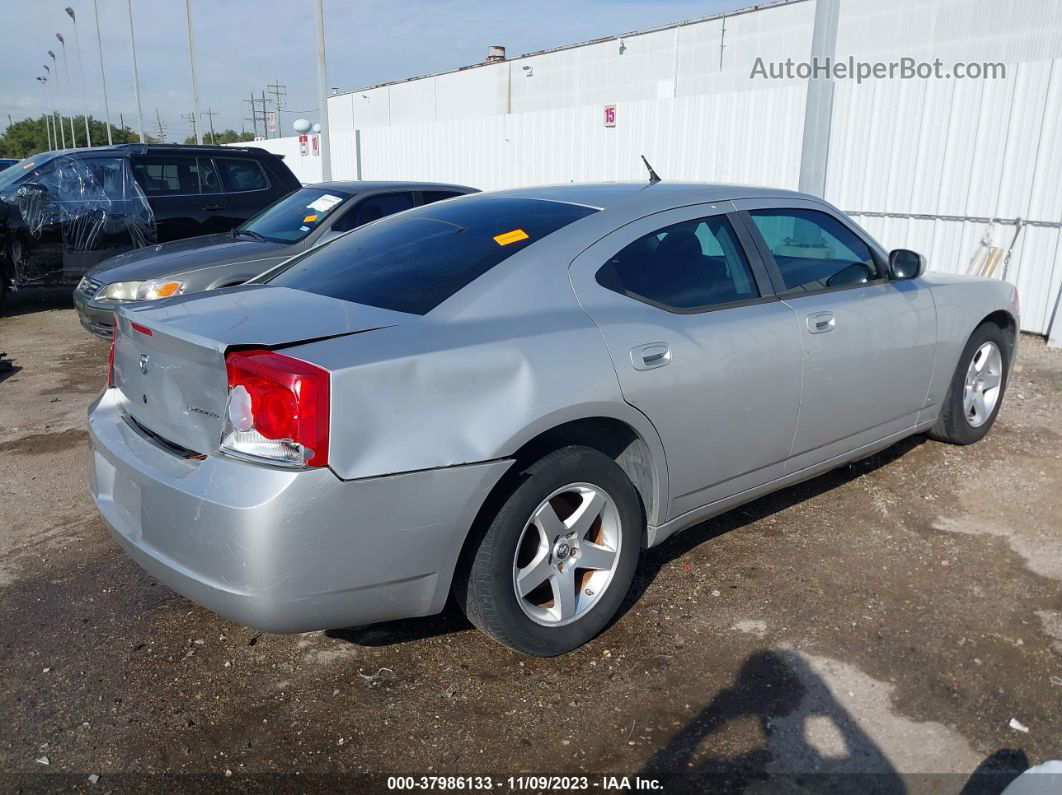 2010 Dodge Charger Silver vin: 2B3CA4CD4AH156458