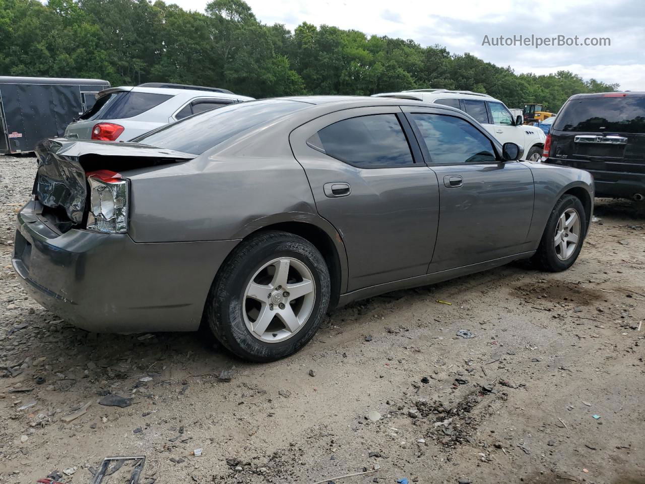 2010 Dodge Charger  Gray vin: 2B3CA4CD5AH148157