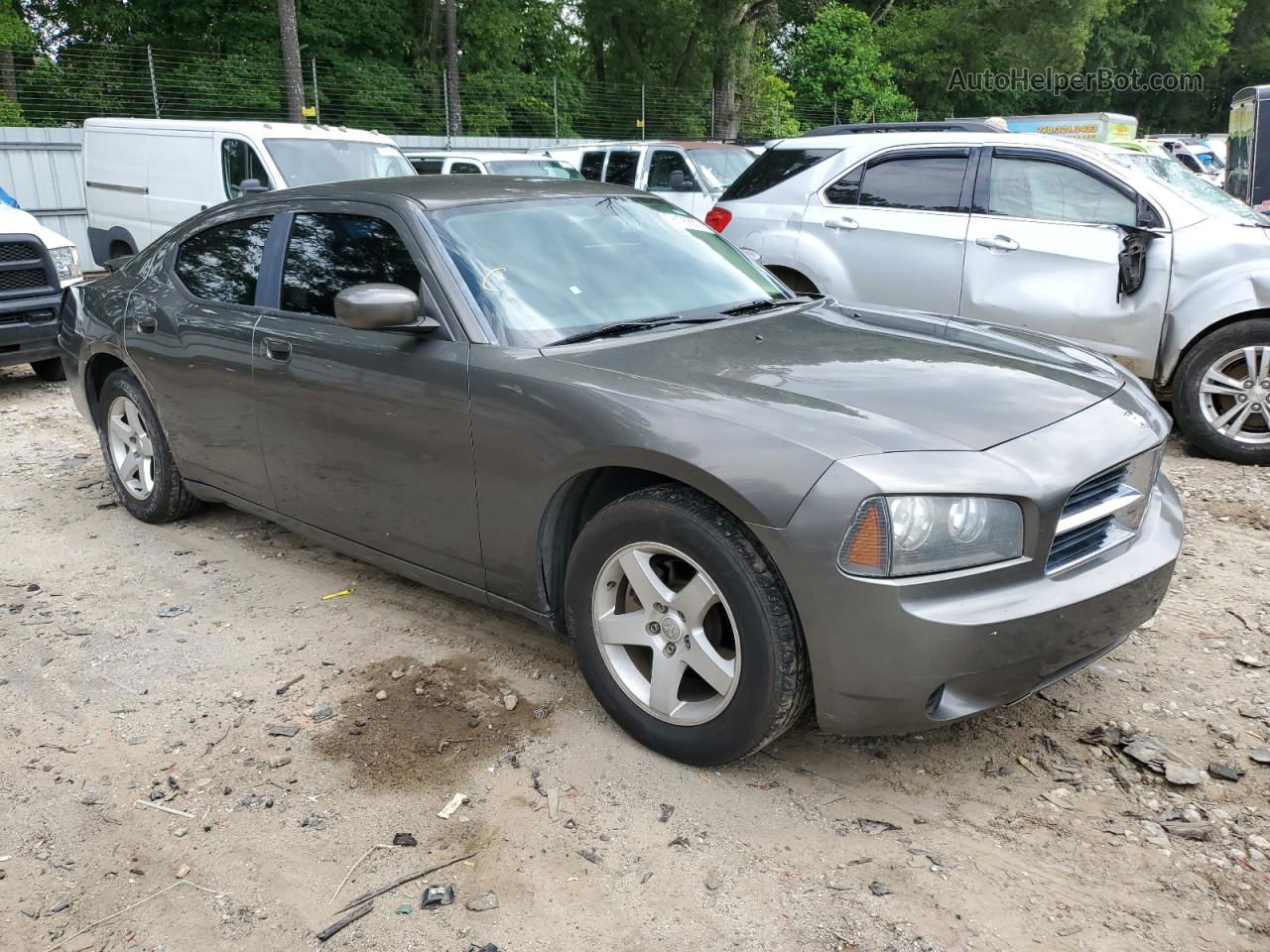 2010 Dodge Charger  Gray vin: 2B3CA4CD5AH148157