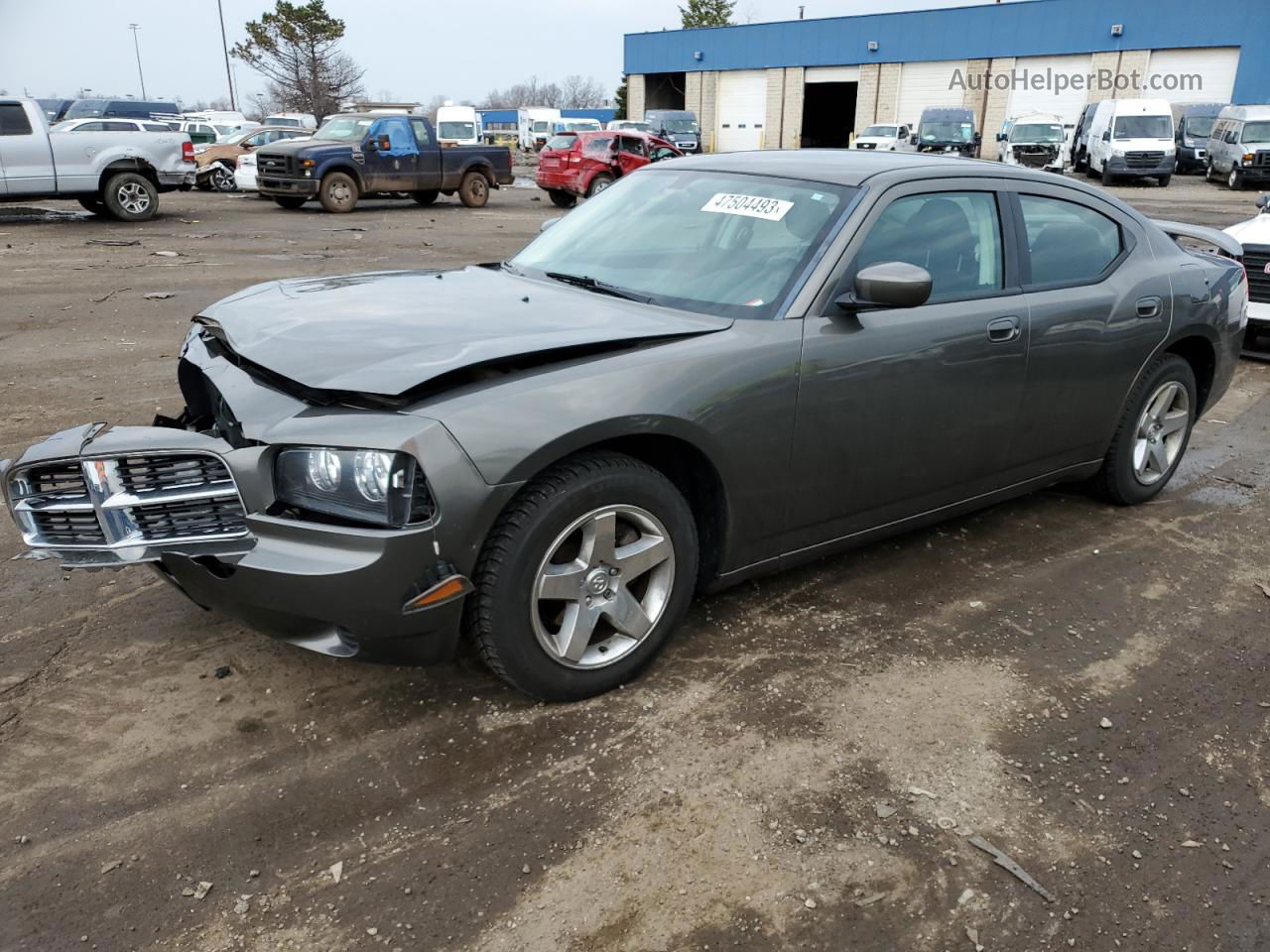 2010 Dodge Charger  Gray vin: 2B3CA4CD5AH274079