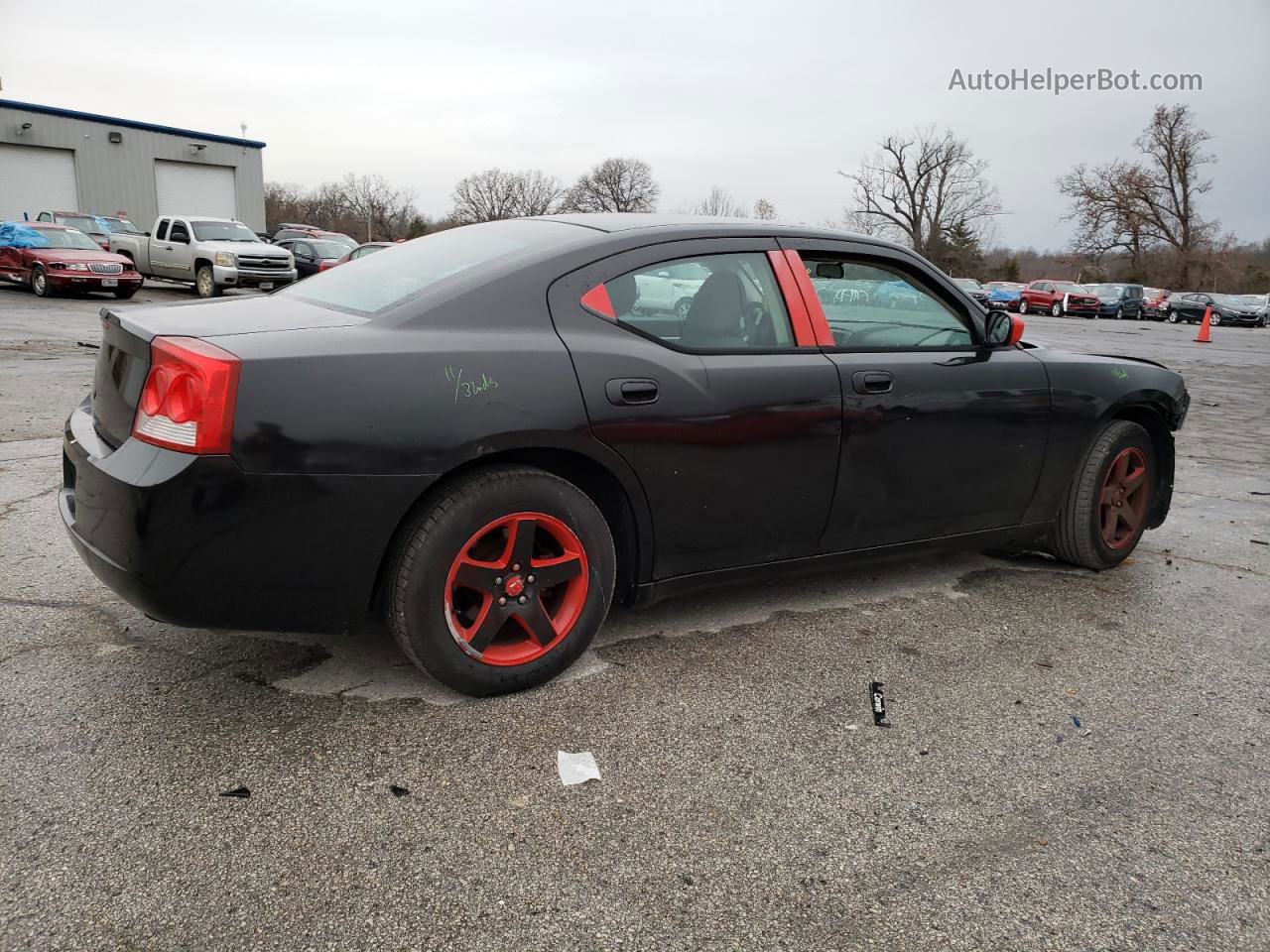 2010 Dodge Charger  Black vin: 2B3CA4CD6AH250907