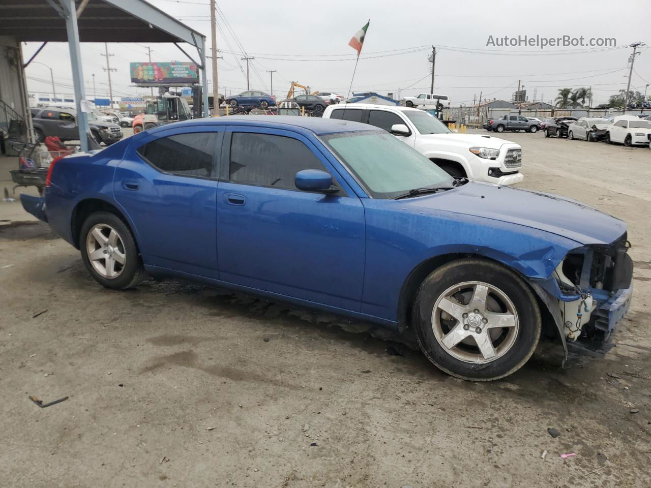 2010 Dodge Charger  Синий vin: 2B3CA4CD9AH288017